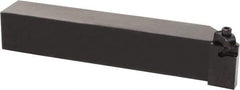 Kyocera - KKC, External, Left Hand, 0.138" Max Depth of Cut, 0.031 to 1/4" Groove Width, Indexable Grooving Tool Holder - KC.. 20.., KC.. 21.., KC.. 30.., KC.. 31.., KC.. 41.., KC.. 42.. Insert Compatibility, 3/8" Shank Height, 3/8" Shank Width, 5" OAL - Industrial Tool & Supply