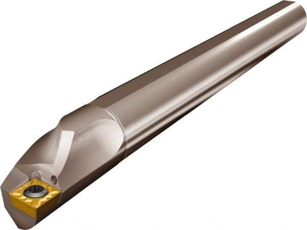 Kyocera - 14mm Min Bore Diam, 150mm OAL, 12mm Shank Diam, A/S-SCLC-AE Indexable Boring Bar - 24mm Max Bore Depth, CCGT 215.., CCGW 215.., CCMT 215.., CCMW 215.. Insert, Screw Holding Method - Industrial Tool & Supply