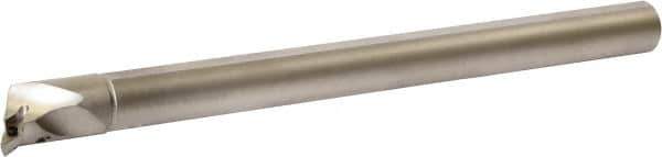 Kyocera - 1.18" Min Bore Diam, 10" OAL, 3/4" Shank Diam, A-SVPC(B)-AE Indexable Boring Bar - 1.575" Max Bore Depth, VBET 22.., VBGT 22.., VBGW 22.., VBMT 22.., VCGT 22.. Insert, Screw Holding Method - Industrial Tool & Supply
