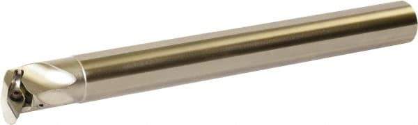 Kyocera - 1.18" Min Bore Diam, 12" OAL, 1" Shank Diam, A-SVJP(C)(B)-AE Indexable Boring Bar - VBET 22.., VBGT 22.., VBGW 22.., VBMT 22.. Insert, Screw Holding Method - Industrial Tool & Supply