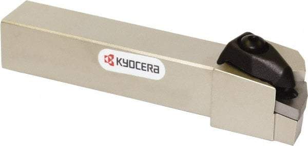 Kyocera - DWLN, Right Hand Cut, 95° Lead Angle, 3/4" Shank Height x 3/4" Shank Width, Negative Rake Indexable Turning Toolholder - 4-1/2" OAL, WN.. 33.. Insert Compatibility, Series DWLN - Industrial Tool & Supply