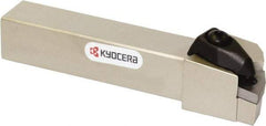 Kyocera - DWLN, Right Hand Cut, 95° Lead Angle, 3/4" Shank Height x 3/4" Shank Width, Negative Rake Indexable Turning Toolholder - 4-1/2" OAL, WN.. 33.. Insert Compatibility, Series DWLN - Industrial Tool & Supply