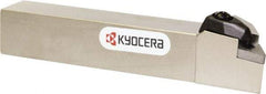 Kyocera - DDJN, Right Hand Cut, 93° Lead Angle, 3/4" Shank Height x 3/4" Shank Width, Negative Rake Indexable Turning Toolholder - 4-1/2" OAL, DN.. 43.. Insert Compatibility, Series DDJN - Industrial Tool & Supply