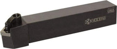 Kyocera - MSSN, Right Hand Cut, 45° Lead Angle, 1" Shank Height x 1" Shank Width, Negative Rake Indexable Turning Toolholder - 6" OAL, SN.. 43.., SNG 43.., SNM 43.., SNU 43.. Insert Compatibility, Series MSSN - Industrial Tool & Supply