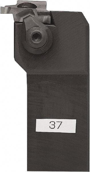 Kyocera - GFVT, External, Left Hand, 2.2mm Max Depth of Cut, 2.5 to 6mm Groove Width, Indexable Grooving Tool Holder - GVF-AA Insert Compatibility, 20mm Shank Height, 20mm Shank Width, 125mm OAL - Industrial Tool & Supply