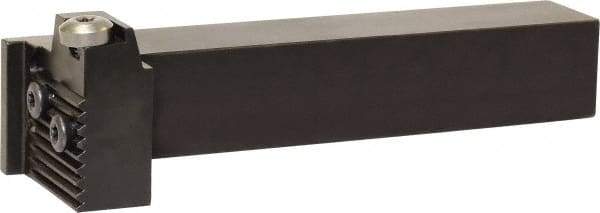 Kyocera - KGDS, External, Left Hand, 10mm Max Depth of Cut, 3mm Max Groove Width, Indexable Grooving Tool Holder - Multiple Insert Compatibility, 25mm Shank Height, 25mm Shank Width, 150mm OAL - Industrial Tool & Supply
