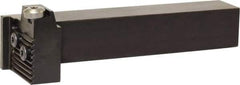 Kyocera - KGDS, External, Left Hand, 10mm Max Depth of Cut, 3mm Max Groove Width, Indexable Grooving Tool Holder - Multiple Insert Compatibility, 25mm Shank Height, 25mm Shank Width, 150mm OAL - Industrial Tool & Supply