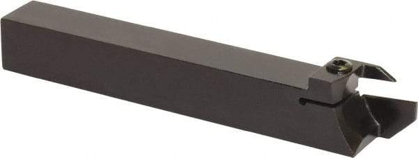 Kyocera - KGM, External, Left Hand, 16.002mm Max Depth of Cut, 3 to 4mm Groove Width, Indexable Grooving Tool Holder - Multiple Insert Compatibility, 16mm Shank Height, 16mm Shank Width, 120mm OAL - Industrial Tool & Supply