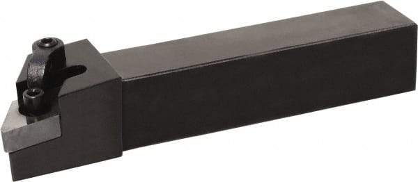 Kyocera - MDJN, Left Hand Cut, 93° Lead Angle, 1" Shank Height x 1" Shank Width, Negative Rake Indexable Turning Toolholder - 6" OAL, DN.. 43.. Insert Compatibility, Series MDJN - Industrial Tool & Supply