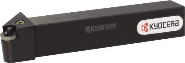 Kyocera - PRGN, Right Hand Cut, 90° Lead Angle, 25mm Shank Height x 25mm Shank Width, Negative Rake Indexable Turning Toolholder - 150mm OAL, RN.. 43.. Insert Compatibility, Series PRGN - Industrial Tool & Supply