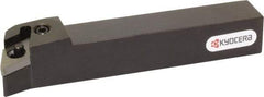 Kyocera - PDHN, Left Hand Cut, 107.50° Lead Angle, 20mm Shank Height x 20mm Shank Width, Negative Rake Indexable Turning Toolholder - 125mm OAL, DN.. 43.. Insert Compatibility, Series PDHN - Industrial Tool & Supply