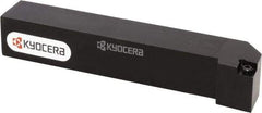 Kyocera - SCLC, Right Hand Cut, 95° Lead Angle, 16mm Shank Height x 16mm Shank Width, Neutral Rake Indexable Turning Toolholder - 100mm OAL, CC.. 325.. Insert Compatibility, Series SCLC - Industrial Tool & Supply