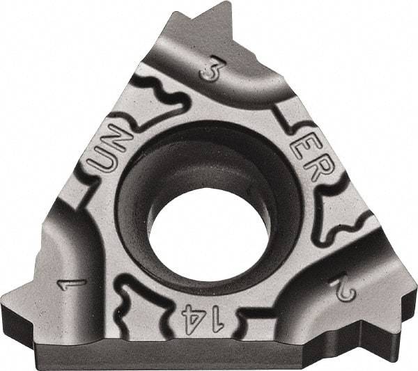 Kyocera - 16ER External Right Hand 12 UN Laydown Threading Insert - Grade PR1115, TiAlN Coated Carbide, 9.53mm Inscribed Circle - Industrial Tool & Supply