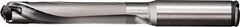 Kyocera - 100mm Max Drill Depth, 8xD, 12.49mm Diam, Indexable Insert Drill - 1 Insert, 14mm Shank Diam, Straight Shank - Industrial Tool & Supply