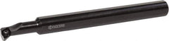 Kyocera - 0.787" Min Bore Diam, 8" OAL, 3/4" Shank Diam, S...SDZC Indexable Boring Bar - 1.6" Max Bore Depth, DCGT 325.., DCGW 325.., DCMT 325.., DCMW 325.. Insert, Screw Holding Method - Industrial Tool & Supply