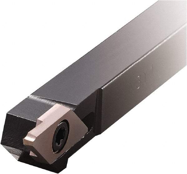 Kyocera - External Thread, Right Hand Cut, 20mm Shank Width x 20mm Shank Height Indexable Threading Toolholder - 120mm OAL, KTKFR Toolholder, Series KTKF - Industrial Tool & Supply