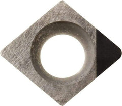 Kyocera - CCGW32.52 Grade KPD001 Polycrystalline Diamond (PCD) Turning Insert - Uncoated, 80° Diamond, 3/8" Inscr Circle, 5/32" Thick, 1/32" Corner Radius - Industrial Tool & Supply