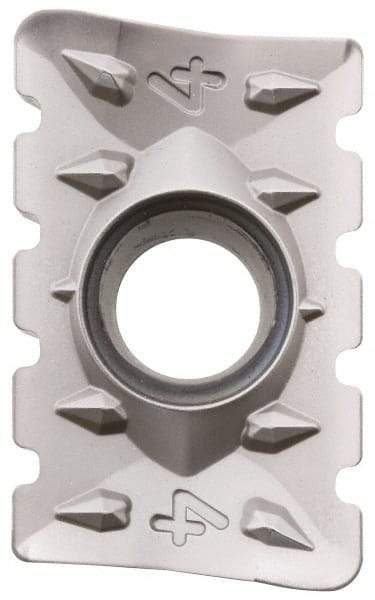 Kyocera - APMT250608 NB4 Grade PR1230 Carbide Milling Insert - Megacoat Finish, 6.35mm Thick, 0.8mm Corner Radius - Industrial Tool & Supply