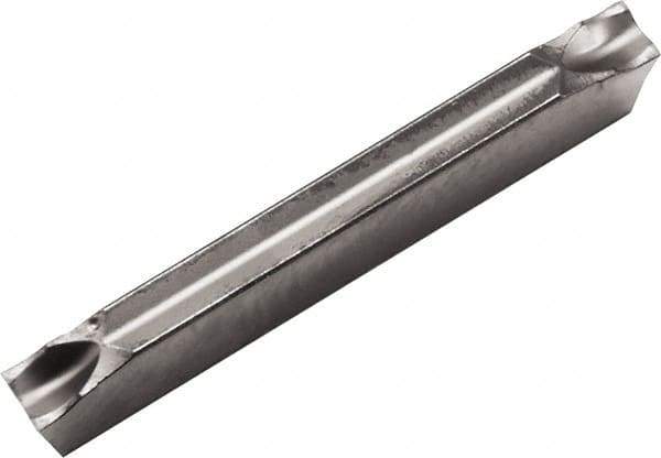 Kyocera - 1516GDM PF Grade PR1535, 1.5mm Cutting Width Carbide Grooving Insert - Neutral, 0.03mm Corner Radius, Megacoat Nano Finish - Industrial Tool & Supply