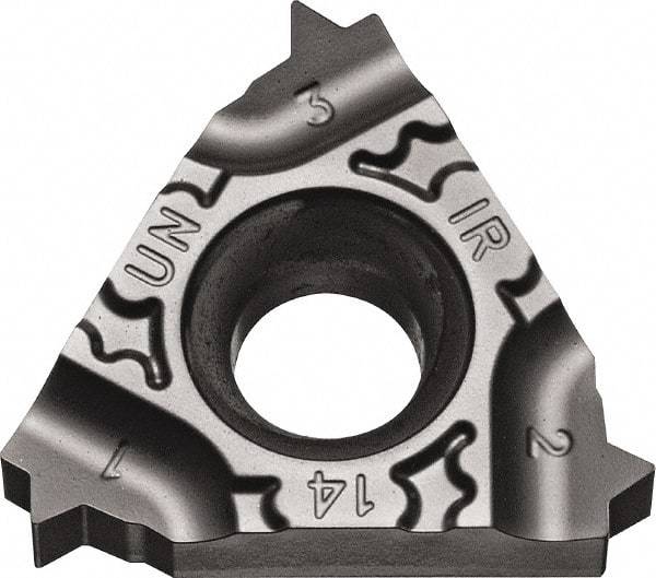 Kyocera - 16IR Internal Right Hand 14 UN Laydown Threading Insert - Grade PR1115, TiAlN Coated Carbide, 9.53mm Inscribed Circle - Industrial Tool & Supply