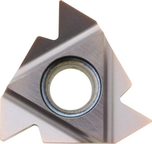 Kyocera - 22IR Internal Right Hand 7-5 Partial Profile 60° Laydown Threading Insert - Grade PR1115, TiAlN Coated Carbide, 12.7mm Inscribed Circle - Industrial Tool & Supply