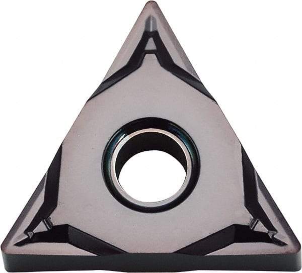 Kyocera - TNGG330.5 SK Grade PR1225 Carbide Turning Insert - Megacoat Finish, 60° Triangle, 3/8" Inscr Circle, 3/16" Thick, 0.008" Corner Radius - Industrial Tool & Supply