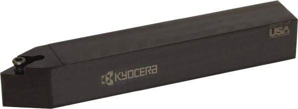 Kyocera - SDNC, Neutral Cut, 63° Lead Angle, 3/4" Shank Height x 3/4" Shank Width, Neutral Rake Indexable Turning Toolholder - 5" OAL, DC.. Insert Compatibility, Series SDNC - Industrial Tool & Supply