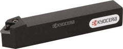 Kyocera - PSDN, Neutral Cut, 90° Lead Angle, 20mm Shank Height x 20mm Shank Width, Negative Rake Indexable Turning Toolholder - 125mm OAL, SN.. 43.. Insert Compatibility, Series PSDN - Industrial Tool & Supply