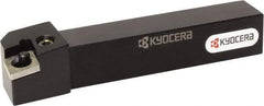 Kyocera - PCLN, Right Hand Cut, 95° Lead Angle, 16mm Shank Height x 20mm Shank Width, Negative Rake Indexable Turning Toolholder - 120mm OAL, CN.. 43.. Insert Compatibility, Series PCLN - Industrial Tool & Supply