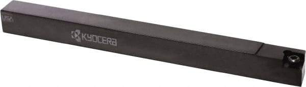 Kyocera - SCAC, Right Hand Cut, 90° Lead Angle, 1/2" Shank Height x 1/2" Shank Width, Neutral Rake Indexable Turning Toolholder - 6" OAL, CC.. Insert Compatibility, Series SCAC - Industrial Tool & Supply