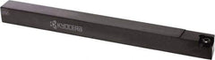 Kyocera - SCAC, Right Hand Cut, 90° Lead Angle, 1/2" Shank Height x 1/2" Shank Width, Neutral Rake Indexable Turning Toolholder - 6" OAL, CC.. Insert Compatibility, Series SCAC - Industrial Tool & Supply