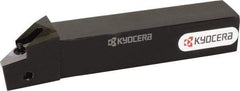 Kyocera - PVLN, Left Hand Cut, 95° Lead Angle, 25mm Shank Height x 25mm Shank Width, Negative Rake Indexable Turning Toolholder - 150mm OAL, VN.. 33 Insert Compatibility, Series PVLN - Industrial Tool & Supply