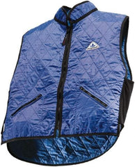 Techniche - Size 2XL, Blue Cooling Vest - Zipper Front, Nylon, HyperKewl - Industrial Tool & Supply