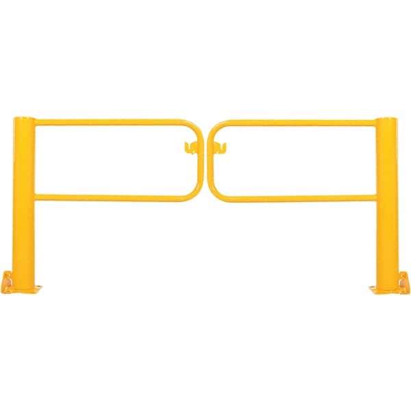 Vestil - Steel Rail Safety Gate - 108-1/16" Wide x 9" Door Height, - Industrial Tool & Supply