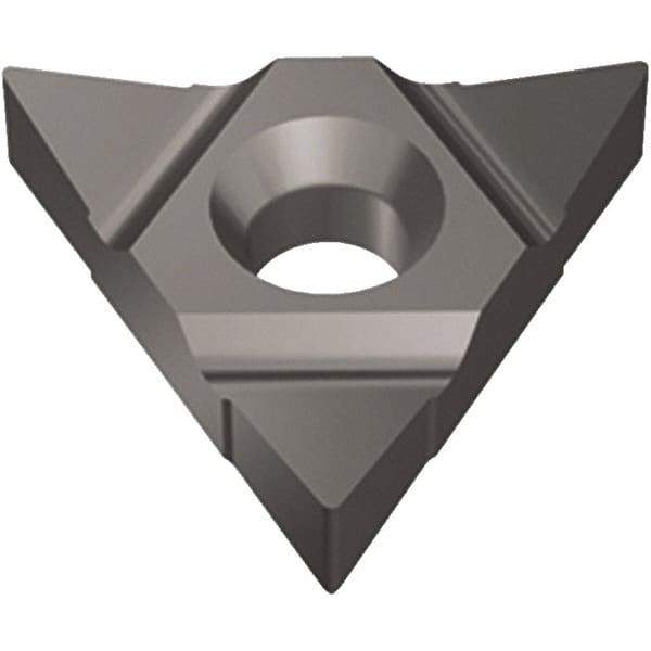 Kennametal - 12-16 TPI, Internal Thread, Partial Profile 55° Standard, KTMDU KC610M Grade Thread Mill Insert - Carbide, TiN Coating - Industrial Tool & Supply