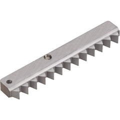 Kennametal - 8 TPI, Internal/External Thread, NPT Standard, TM40 KC610M Grade Thread Mill Insert - Carbide, TiN Coating - Industrial Tool & Supply