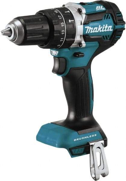 Makita - 18 Volt Cordless Tool Combination Kit - Includes 1/2" Brushless Hammer Drill/Driver, Lithium-Ion Battery Not Included - Industrial Tool & Supply