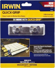 Irwin - Bar & Pipe Clamp Coupler - Industrial Tool & Supply