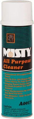Misty - 20 oz Aerosol All-Purpose Cleaner - Foam, Ammonia, Mint - Industrial Tool & Supply