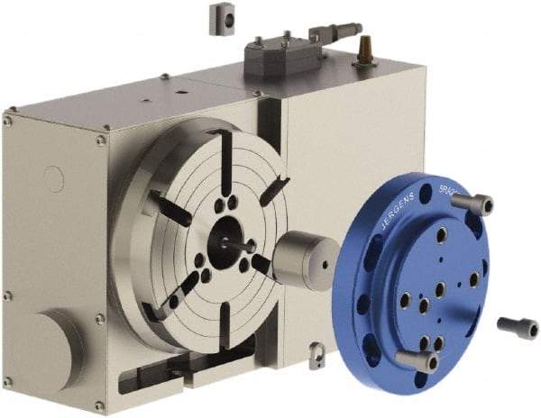 Jergens - Vise Adapter Plate - Aluminum, 160mm Wide, 1-1/2" High - Industrial Tool & Supply