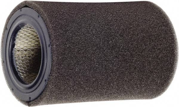 Gast - Air Compressor Filter Element - 13.12" High, 2-1/2" ID x 10" OD, Use with Gast AJ126G Inlet Filter - Industrial Tool & Supply