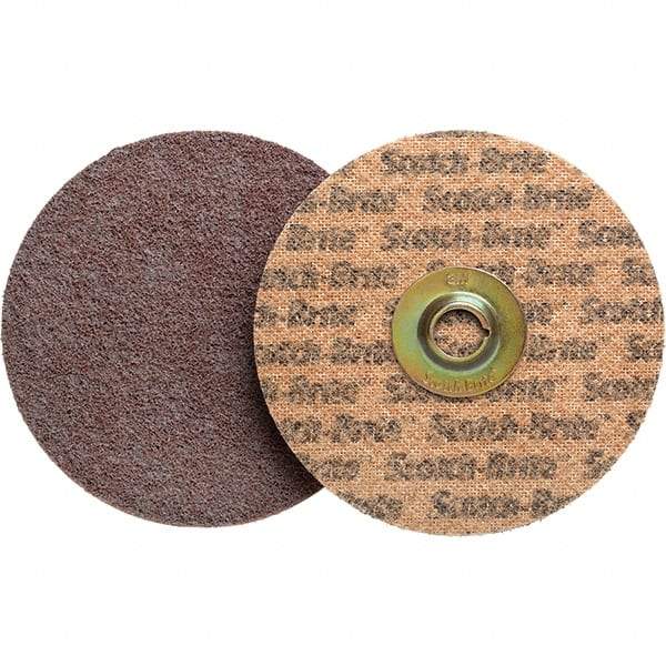 3M - 5" Disc Diam, Aluminum Oxide Quick Change Disc - Type R Attaching System, Coated, Coarse Grade - Industrial Tool & Supply
