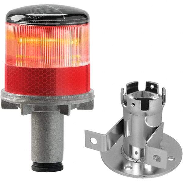 TAPCO - Strobe & Flashing Lights Light Type: Strobe Lens Color: Red - Industrial Tool & Supply