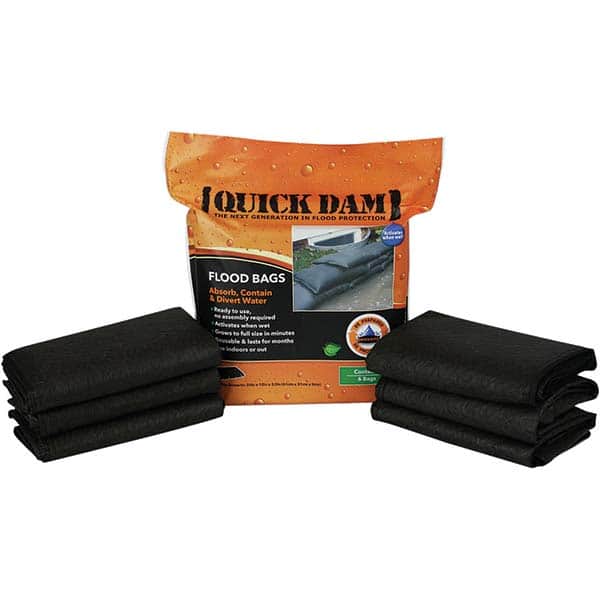 Quick Dam - Gully Guards, Silt Fences & Sandbags Type: Flood Barrier Application: Stormwater - Industrial Tool & Supply