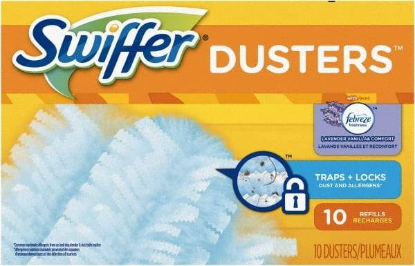 Swiffer - Replacement Fiber Duster - 6" OAL, Light Blue - Industrial Tool & Supply