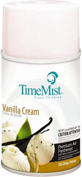 TimeMist - 6.6 oz Air Freshener Dispenser Canister Refill - Vanilla, Compatible with TimeMist Metered Fragrance Dispensers - Industrial Tool & Supply