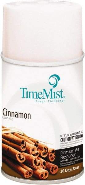 TimeMist - 6.6 oz Air Freshener Dispenser Canister Refill - Cinnamon, Compatible with TimeMist Metered Fragrance Dispensers - Industrial Tool & Supply