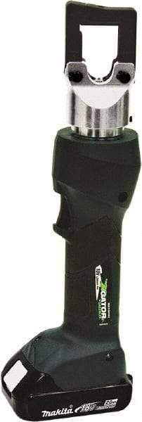 Greenlee - 4 Ton Electric Crimper - Includes Lithium-Ion Battery, Charger, Carrying Case - Industrial Tool & Supply