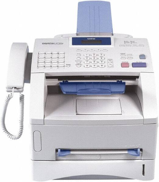 Brother - White Fax Machine - Use with Paper - Industrial Tool & Supply