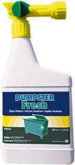 Suma - 32 oz Bottle Trash Can Deodorizer - Liquid, Floral Scent - Industrial Tool & Supply
